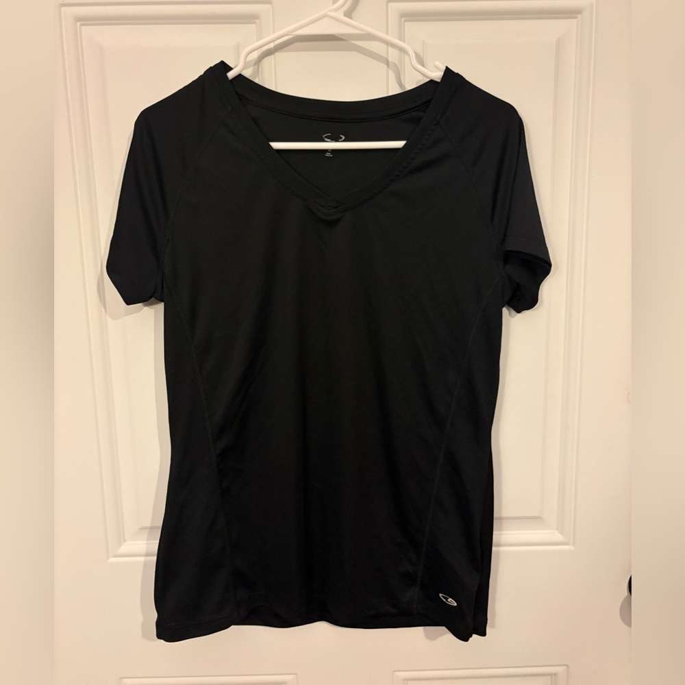 Champion Women’s Medium Short Sleeve Navy Blue Athletic Top
